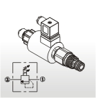 Proportional Relief Valves (High Pressure Setting With No Command / Pilot Operated Type)